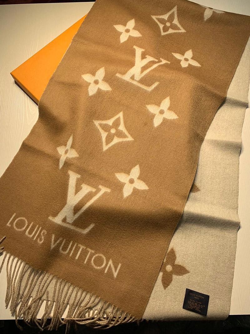 ルイヴィトン エシャルプ・モノグラム偽物N級品 ストライプス マフラー vuj25134激安送料無料