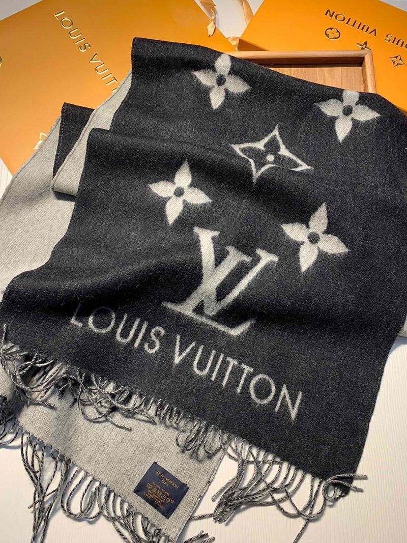 素敵な【ルイヴィトン】エシャルプ・モノグラム ストライプス マフラー vuj31729N級品