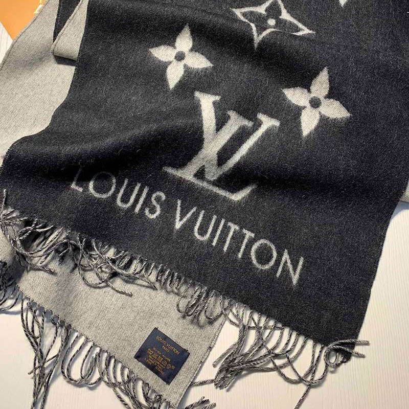 稀少 ルイヴィトン カシミヤ タッセル マフラ スーパーコピー vus81844N級品
