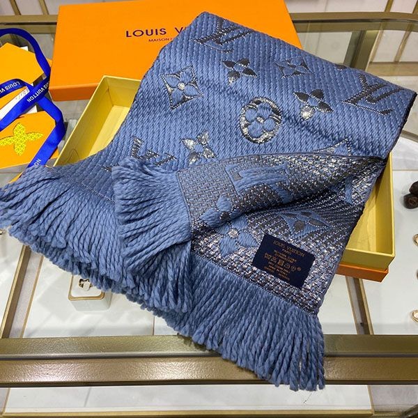 ルイヴィトン☆エシャルプ ロゴマニア マフラー コピー vuw45860激安送料無料
