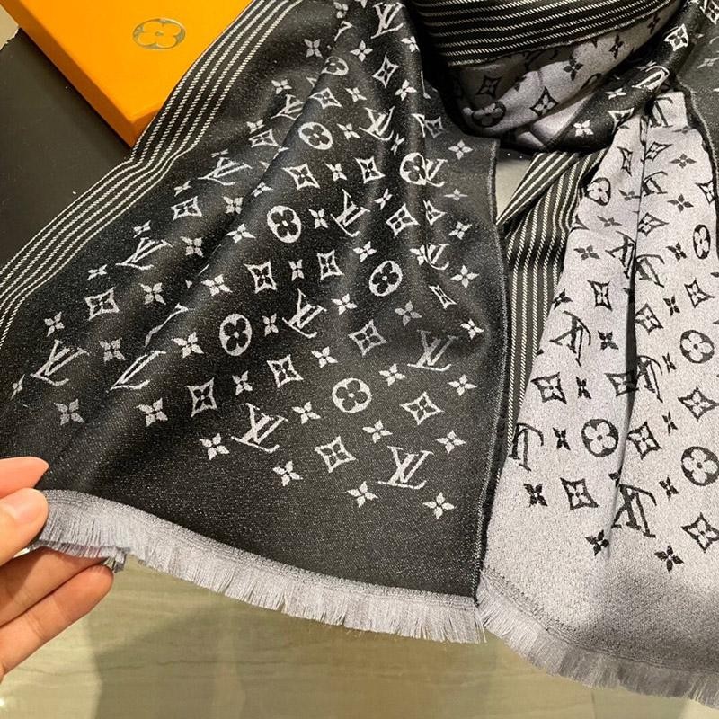 コラボ【ルイヴィトン】Nigo エシャルプ・モノグラム マフラー偽物 vuz11414N級品