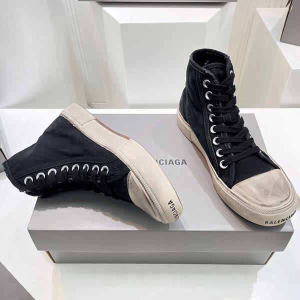 《大人気》バレンシアガ スーパーコピー PARIS HIGH TOP スニーカー ブラック bac50914N級品