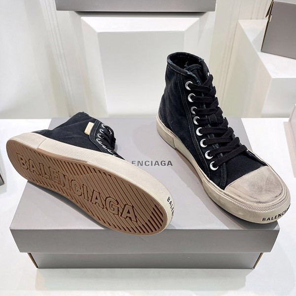 《大人気》バレンシアガ スーパーコピー PARIS HIGH TOP スニーカー ブラック bac50914代引きを販売