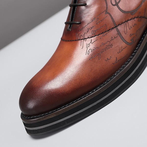 【22/23AW】ベルルッティ 偽物 メンズ ビジネスシューズ bee21808N級品