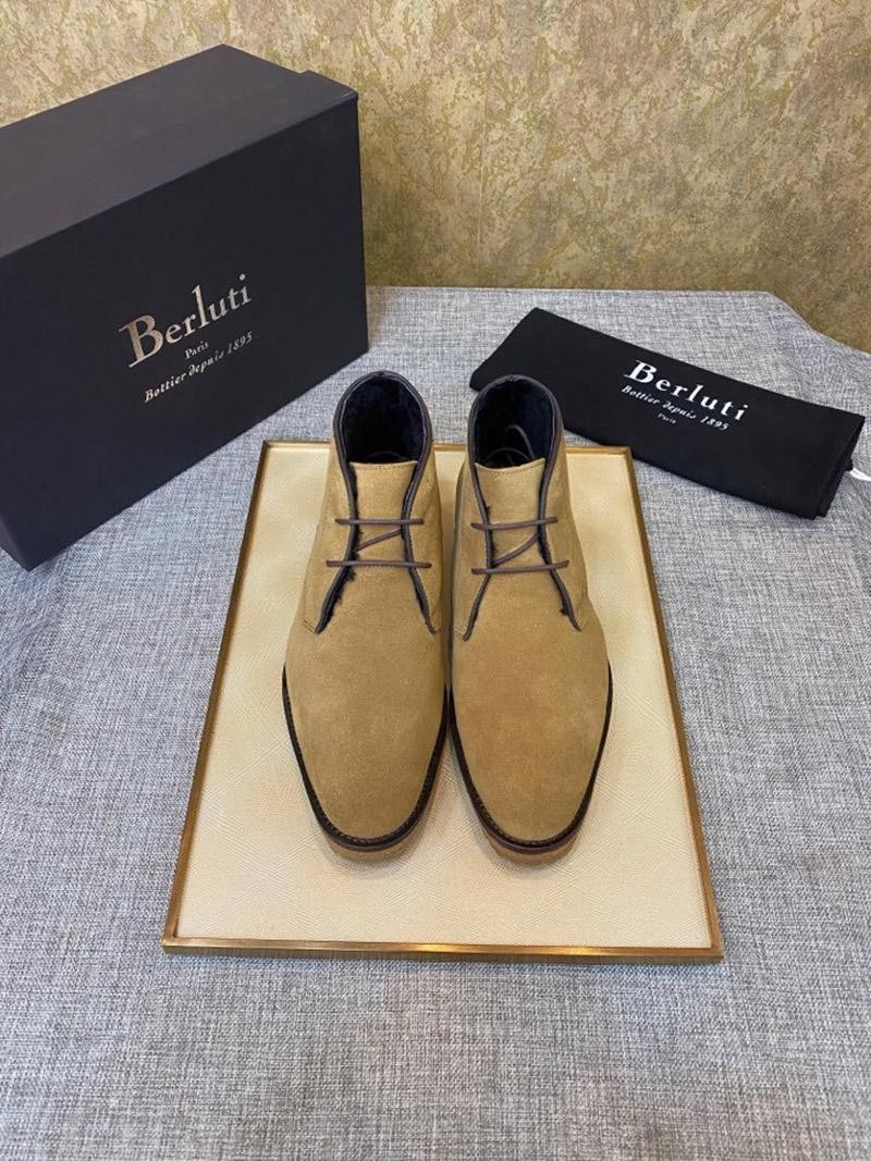 大人気!21AW★ベルルッティ★ クラシック チェルシーブーツ偽物 bej37672通販