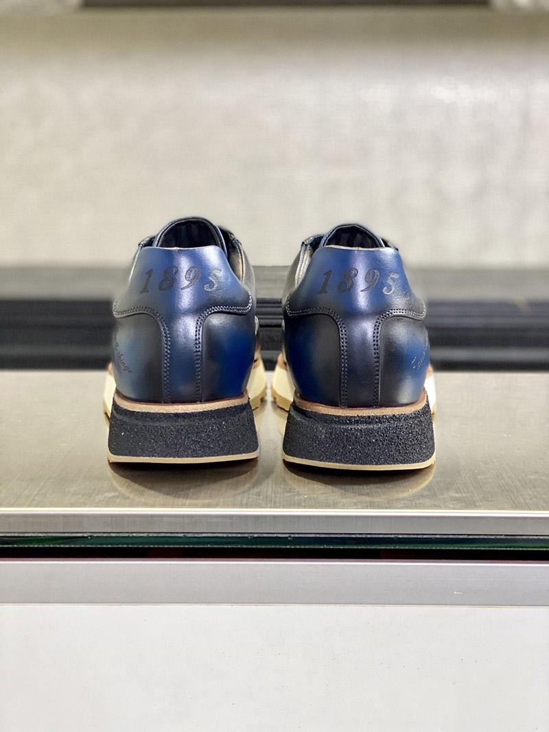 早い者勝ち♡ベルルッティ プレイタイムスクリットレザースニーカー bev63346代引きを販売