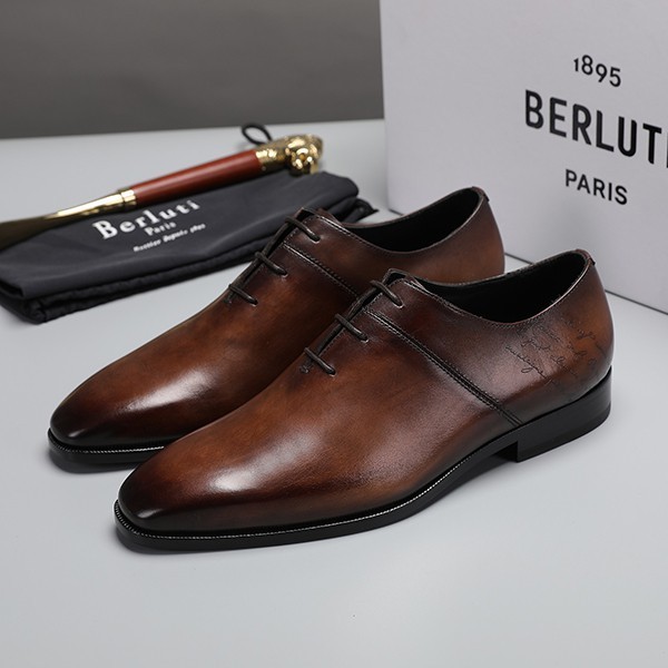 新色☆希少【ベルルッティ 偽物】レザー オックスフォード bey35922最高級