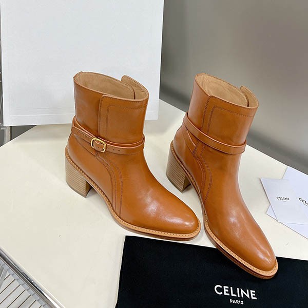 セリーヌ コピー JODHPUR BOOTS カーフスキン レディースブーツ Cew66843人気