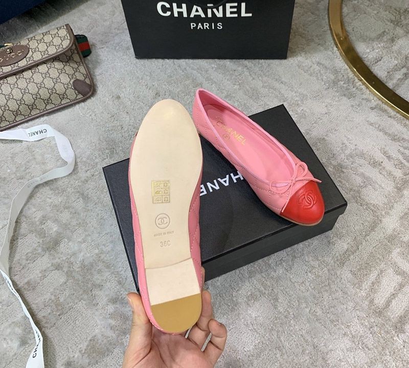 関税負担なし(シャネル) バレリーナ バイカラー コピー 大人気 sha25088N級品