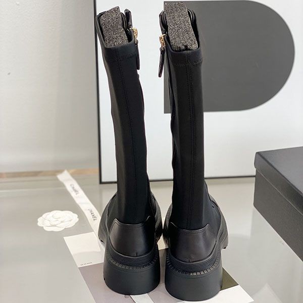 追跡付き 安い シャネル◆レースアップ シューズ レザー スーパーコピー she03446代引きを販売