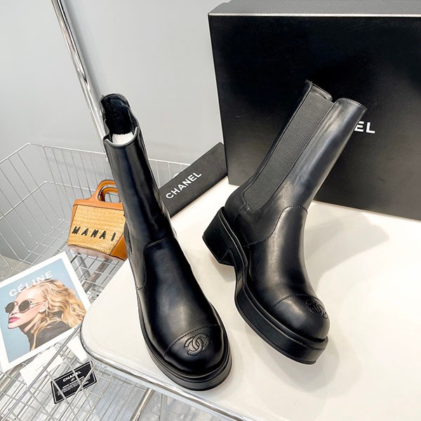 世界中で大人気♪シャネル ミッドブーツ 偽物 shf79078激安送料無料