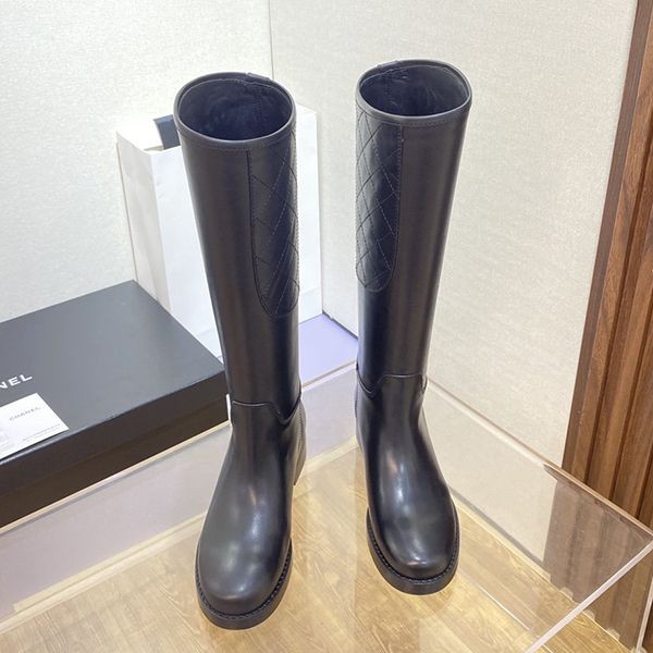 追跡付き 安いシャネル ロングブーツ CCマーク スーパーコピー shg30991人気