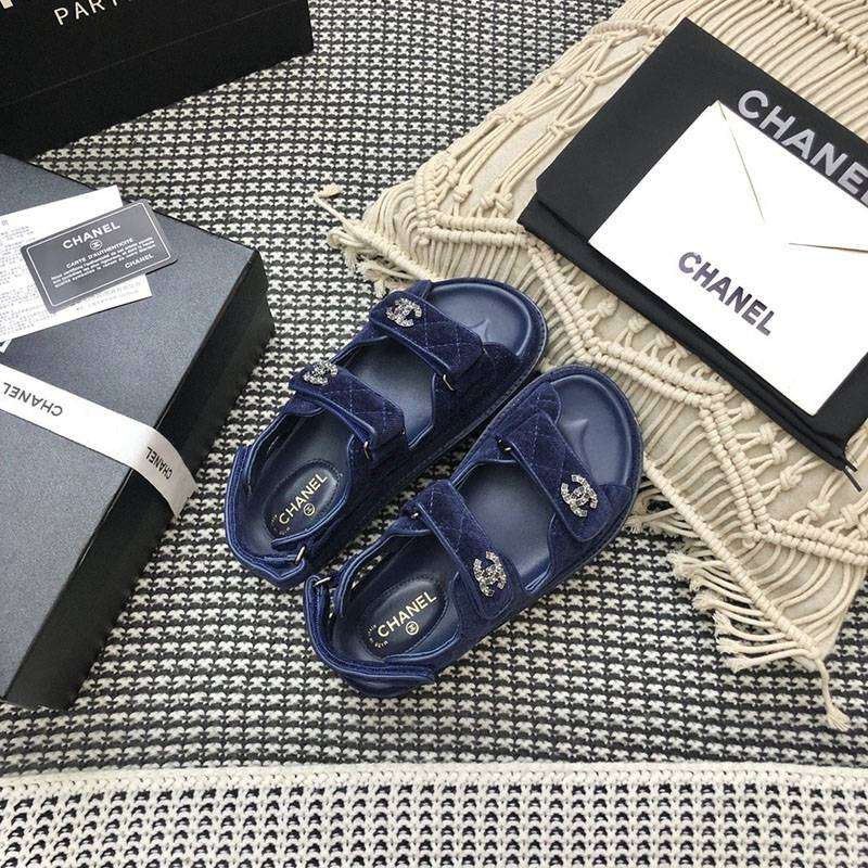 定番シャネル ニット サンダル スーパーコピー shk31857高い品質