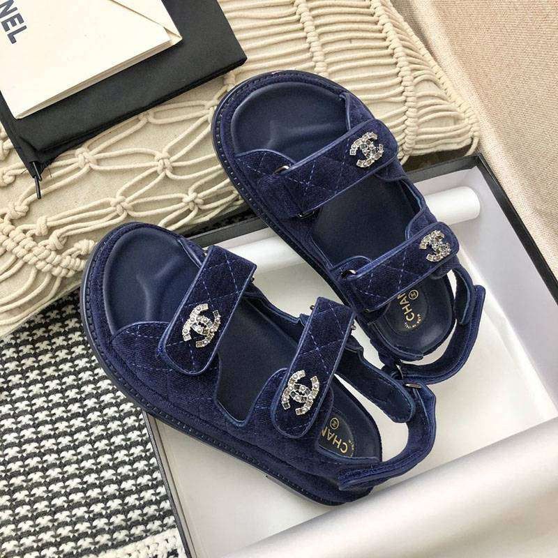 定番シャネル ニット サンダル スーパーコピー shk31857N級品