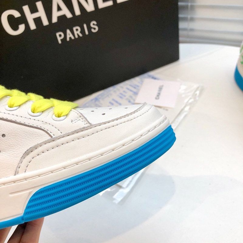 早い者勝ち♡シャネル マルチカラーレザースニーカー sz36 コピー shk59685N級品