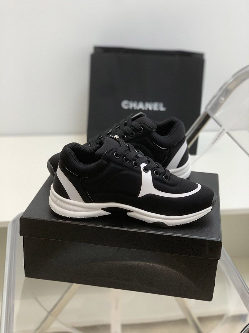 【争奪戦】シャネル 超限定♡大きなCCがお目立ち♪スニーカー偽物N級品 shm49665最高級