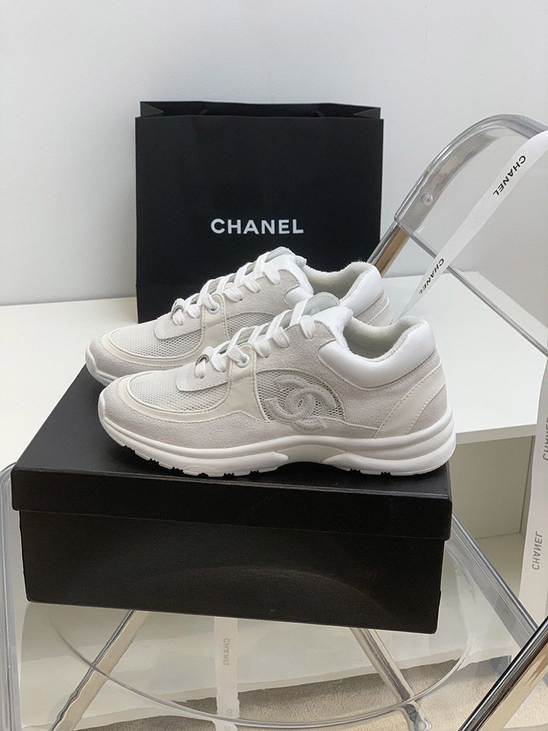 世界中で大人気♪シャネル 超限定♡大きなCCがお目立ち♪スニーカー shp01862激安送料無料