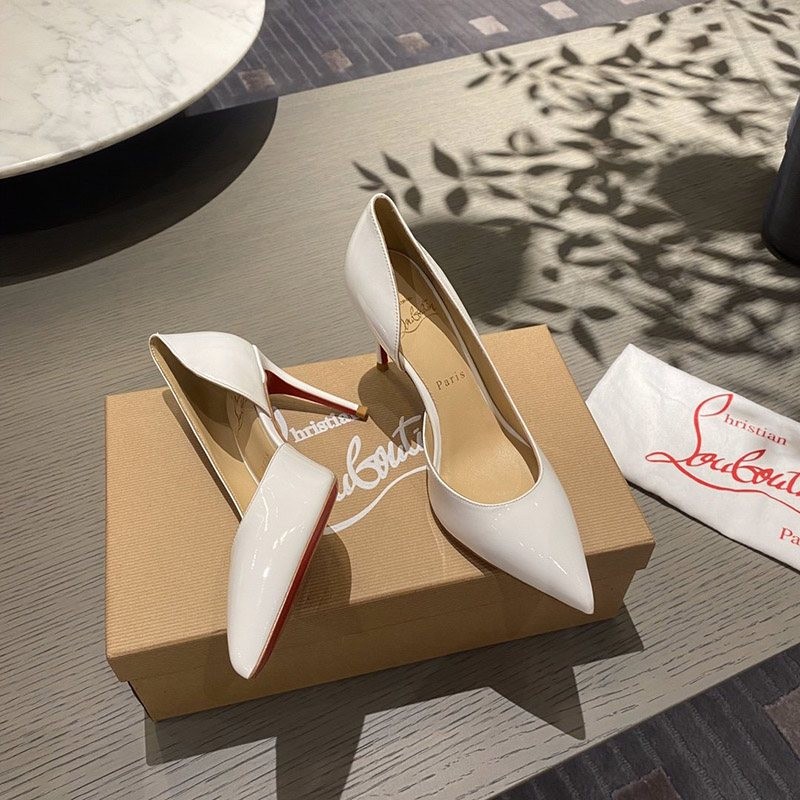 超希少！ルブタン◆Kate 8.5㎝◆パンプス◆アリゲーター柄◆レザー Rur26598激安送料無料