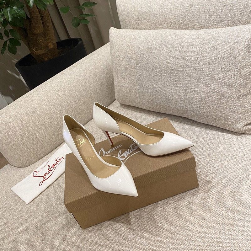 超希少！ルブタン◆Kate 8.5㎝◆パンプス◆アリゲーター柄◆レザー Rur26598高い品質