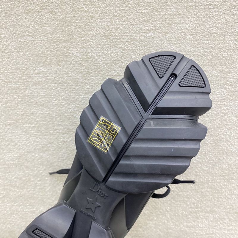 【日本未発売】ディオール D-コネクト 偽物 スニーカー★ブラック テクニカルファブリック KCK222NGG_S900品質保証