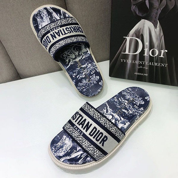 《大人気》ディオール Dway トワル ドゥ コピー ジュイ リバース ミュール dee08141