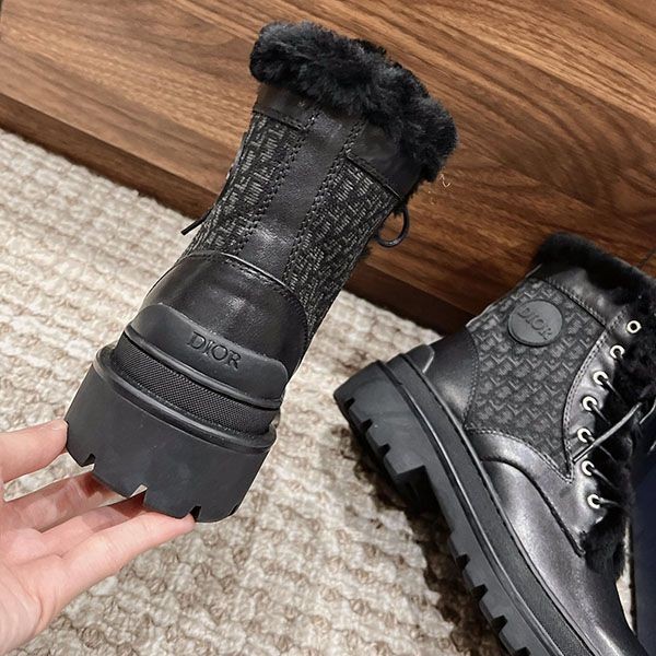 ギフトに最適 ディオール EMPREINTE ヒール コピー ショート ブーツ des33857代引きを販売