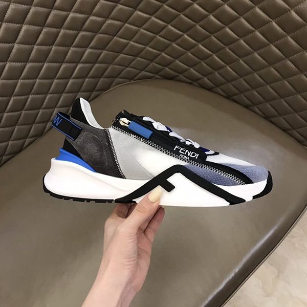 フェンディ フロー スエード ロートップ スニーカー スーパーコピー最高級