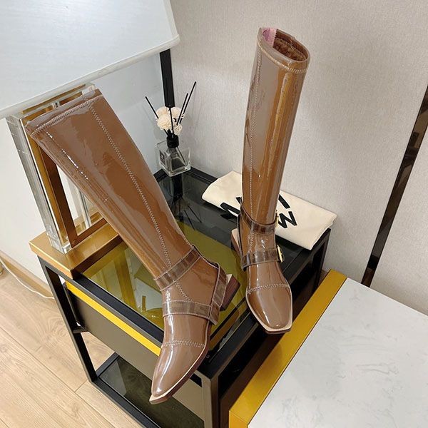 素敵な フェンディ ネオプレンFFストラップブーツ 偽物 fek28607人気