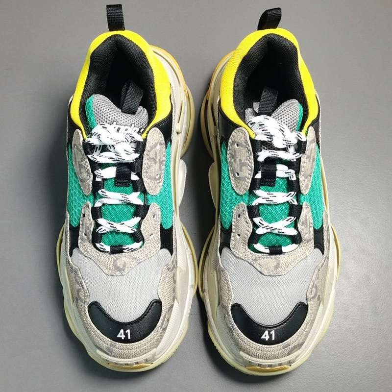 目を惹くカラーグッチ バレンシアガ コピー ザ ハッカー プロジェクト Triple S スニーカー guc21363高い品質
