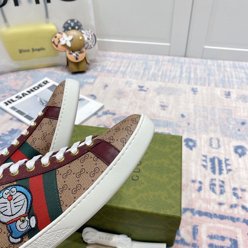 稀少 DORAEMON x グッチ コピードナルドダック ウィメンズ スニーカー gul17636品質保証