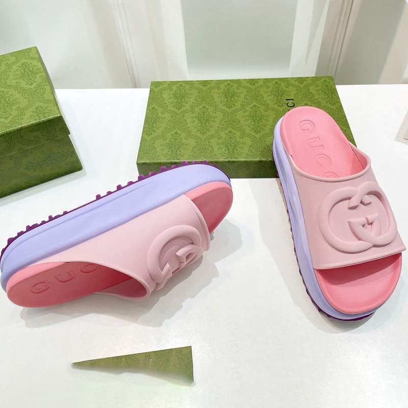 ♡足元上品に♪グッチ GG マフィン厚底サンダル コピー 入手困難 gup53923N級品