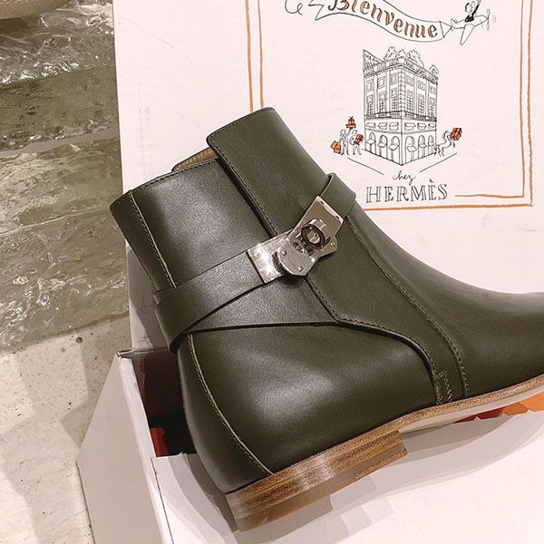 大人気！エルメス ショートブーツ 偽物 フレンチー ere48140N級品