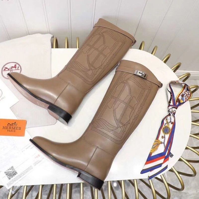 新作 エルメス ロングブーツ 偽物 ステッチ 馬具 シューズ ケリー ero16264通販