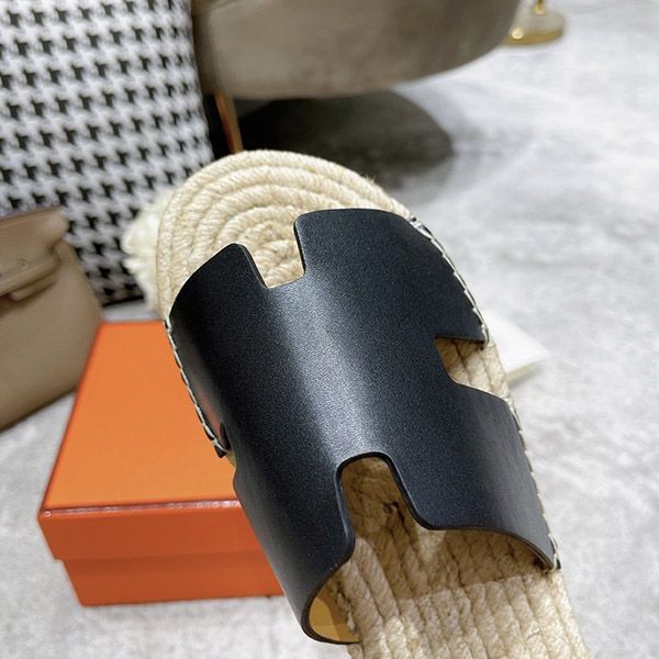 世界中で大人気♪入手困難！エルメス Antigua エスパドリーユサンダル 偽物 2色 ert25489品質保証