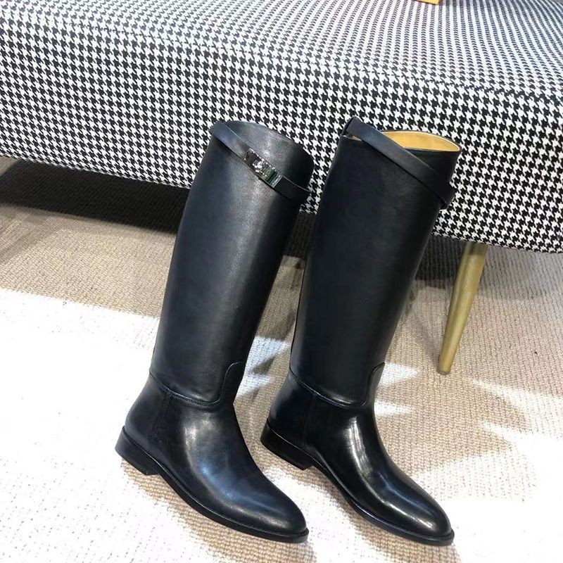 定番エルメス Jumping ジャンピングブーツ カーフスキン コピー 2色 eru67904最高級
