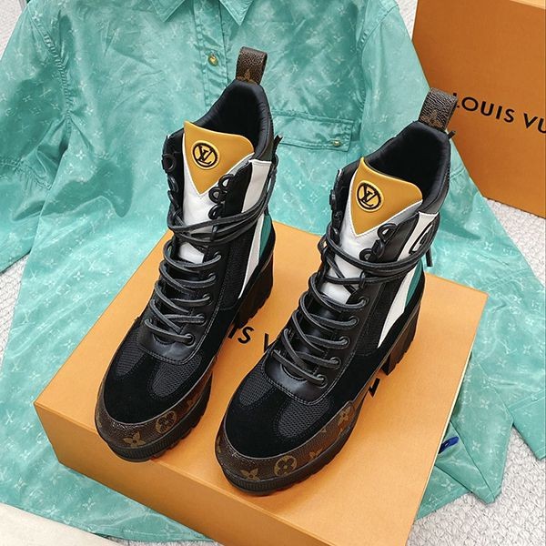 一目惚れ♪ヴィトン アンクルブーツ ローレアート スーパーコピー vum05928激安送料無料