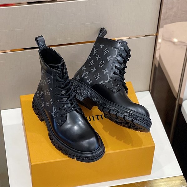 定番ルイヴィトン メンズ ショートブーツ 偽物 vun38798代引きを販売
