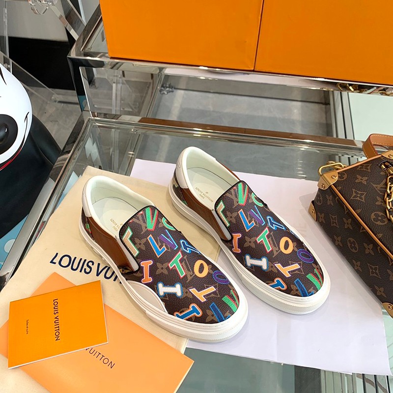 目を惹くカラー ルイヴィトン スニーカー 偽物☆LV x NBA コラボ☆LVオリ・ライン vup99810通販