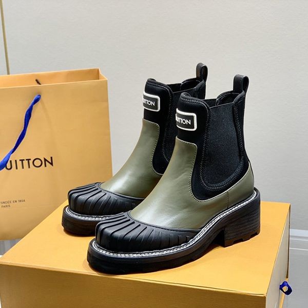 追跡付き 安いルイヴィトン ショートブーツ スーパーコピー vut14677通販