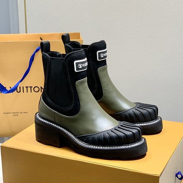 追跡付き 安いルイヴィトン ショートブーツ スーパーコピー vut14677高い品質
