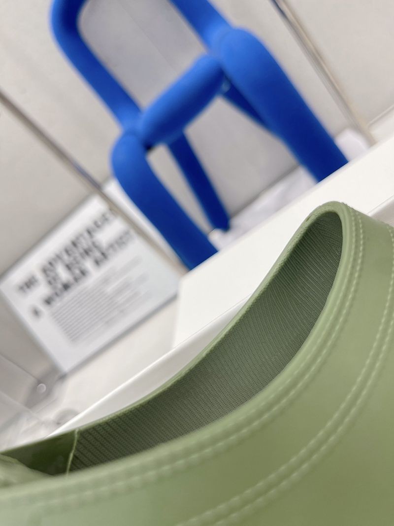 追跡付き発送メゾン マルジェラ タビ カーフレザー レースアップシューズ コピー グリーン ヒール高3.5cm Man62439代引きを販売