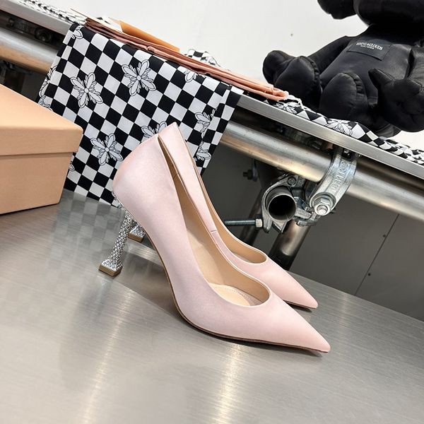 早い者勝ち♡ミュウミュウ パンプス コピー  ヒール9cm myn67577品質保証