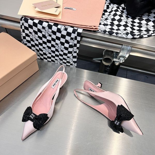 人気お洒落に♪ミュウミュウ コピー パンプス  ヒール5.5cm myr58479激安送料無料