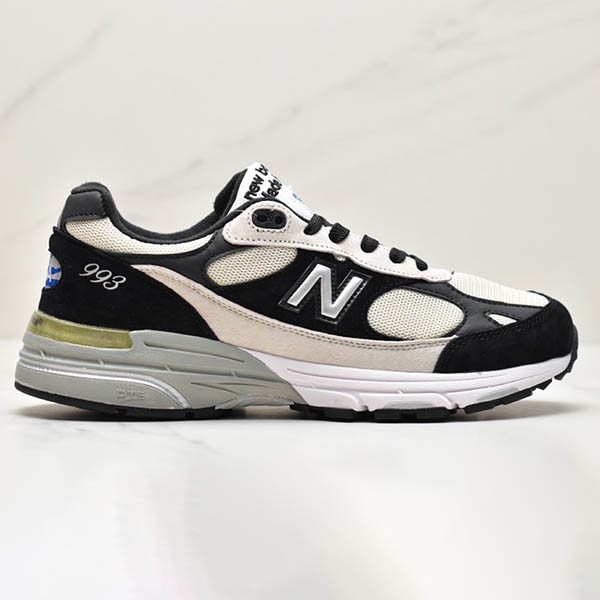 エメレオンドレ × ニューバランス 993 スニーカー コピー"ブラック" nyp59566通販