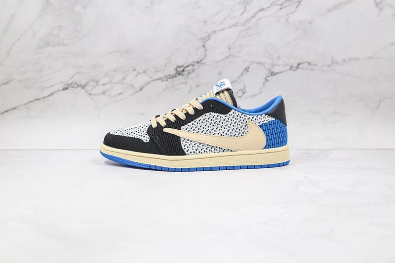 可愛いナイキ × トラビススコット コピー エアジョーダン 1 レトロ ロー Flyknit DM7866141激安送料無料