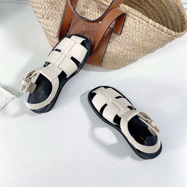 最安値挑戦ザロウ コピー Fisherman フィッシャーマン レザー サンダル zad52730高い品質