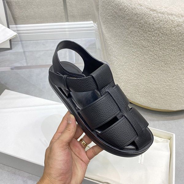 一目惚れ♪ザロウ スーパーコピー Fisherman フィッシャーマン レザー サンダル zas36794最高級