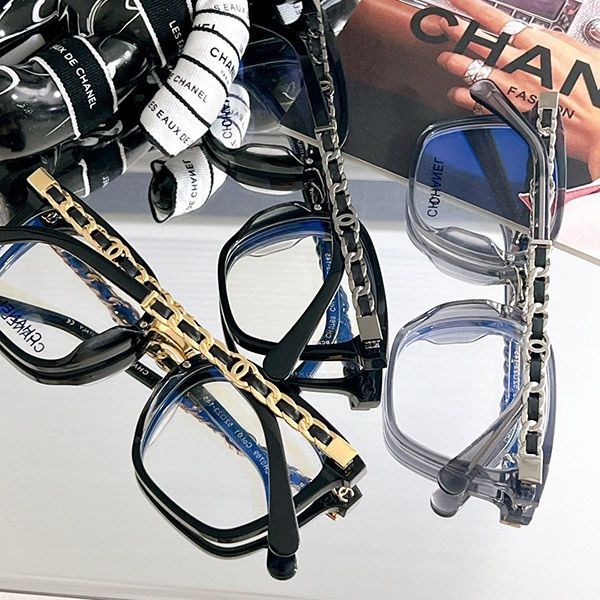 【使い勝手抜群】シャネル スーパーコピー チェーン スクエア メガネ 6色 shp88895品質保証