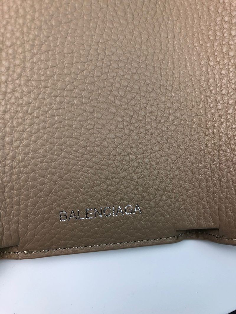 セール新作★バレンシアガ スーパーコピー★ペーパー ミニ財布★3つ折り財布 504564D人気