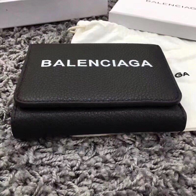 人気No1バレンシアガ 3つ折り財布 偽物 小銭入れ付き/CASH MINI WALLET メンズ bau07975激安送料無料